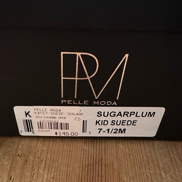 Sugar Plum Suede Kacey Heels by Pelle Moda - Picture 12 of 13